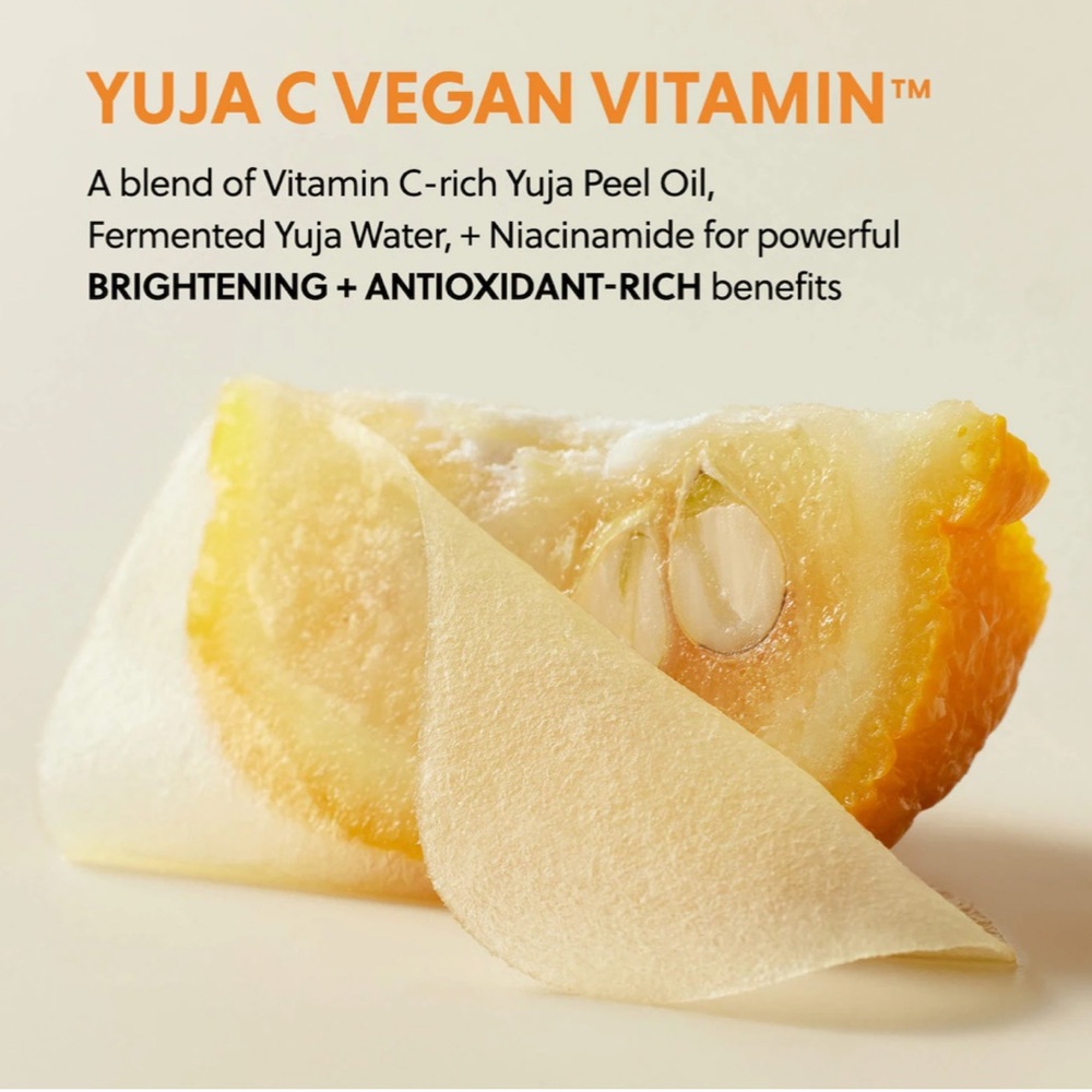 HANYUL Yuja Brightening Toner Pads with Vitamin C and Niacinamide 60 pads
